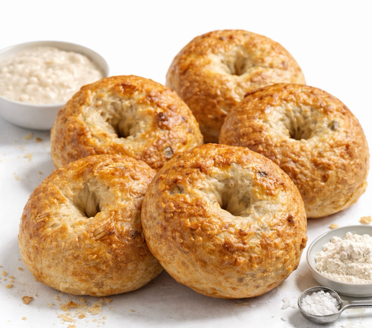 (4) Pack Traditional Sourdough Bagels