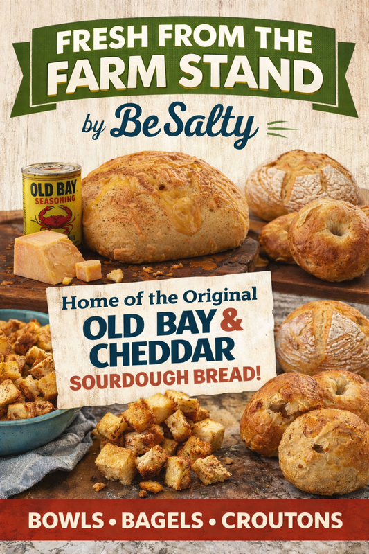 Home of the ORIGINAL OLD BAY & CHEDDAR Sourdough - Bread, Bagels & Croutons