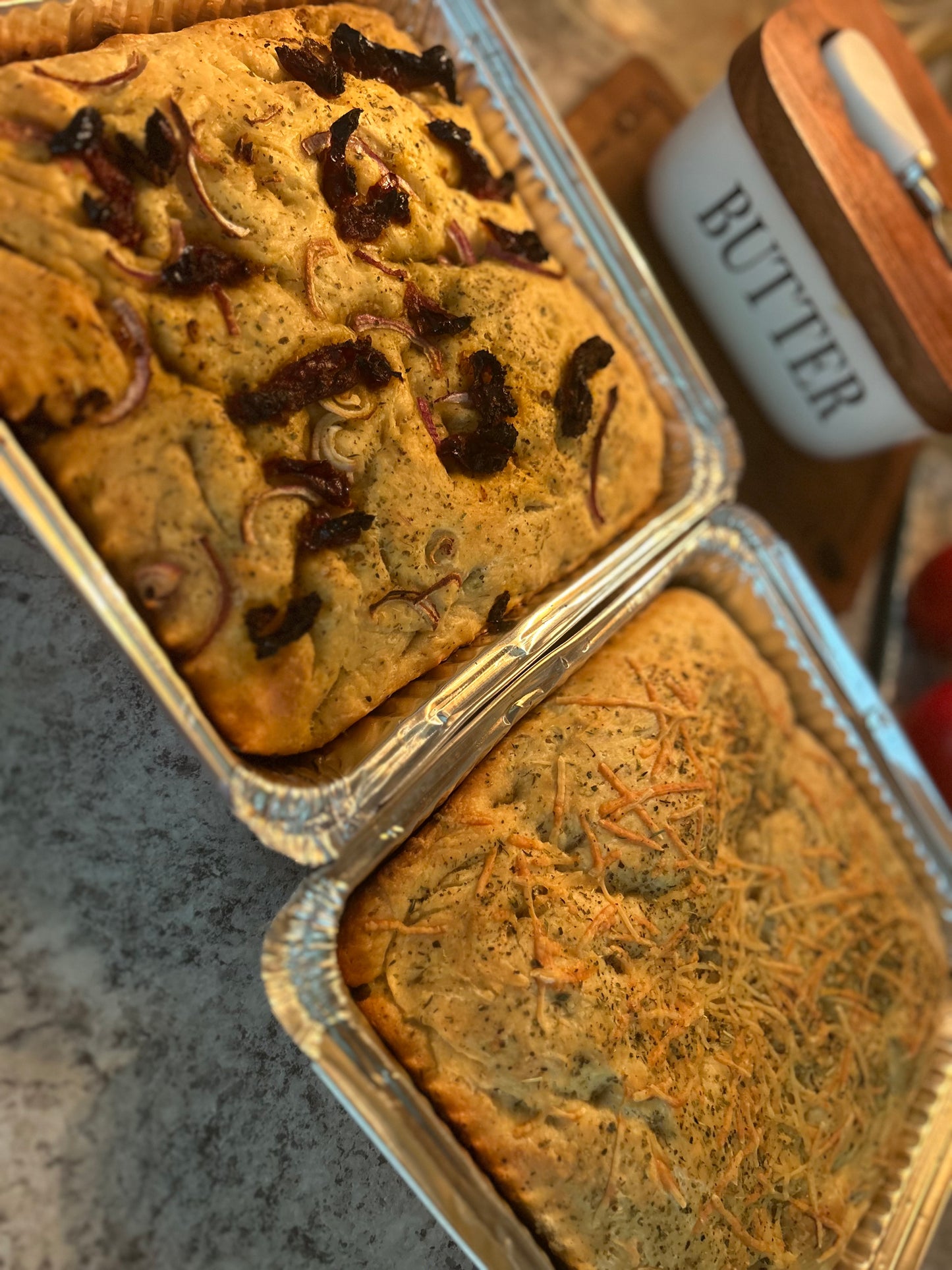 Red Chili Crisp Focaccia Sourdough