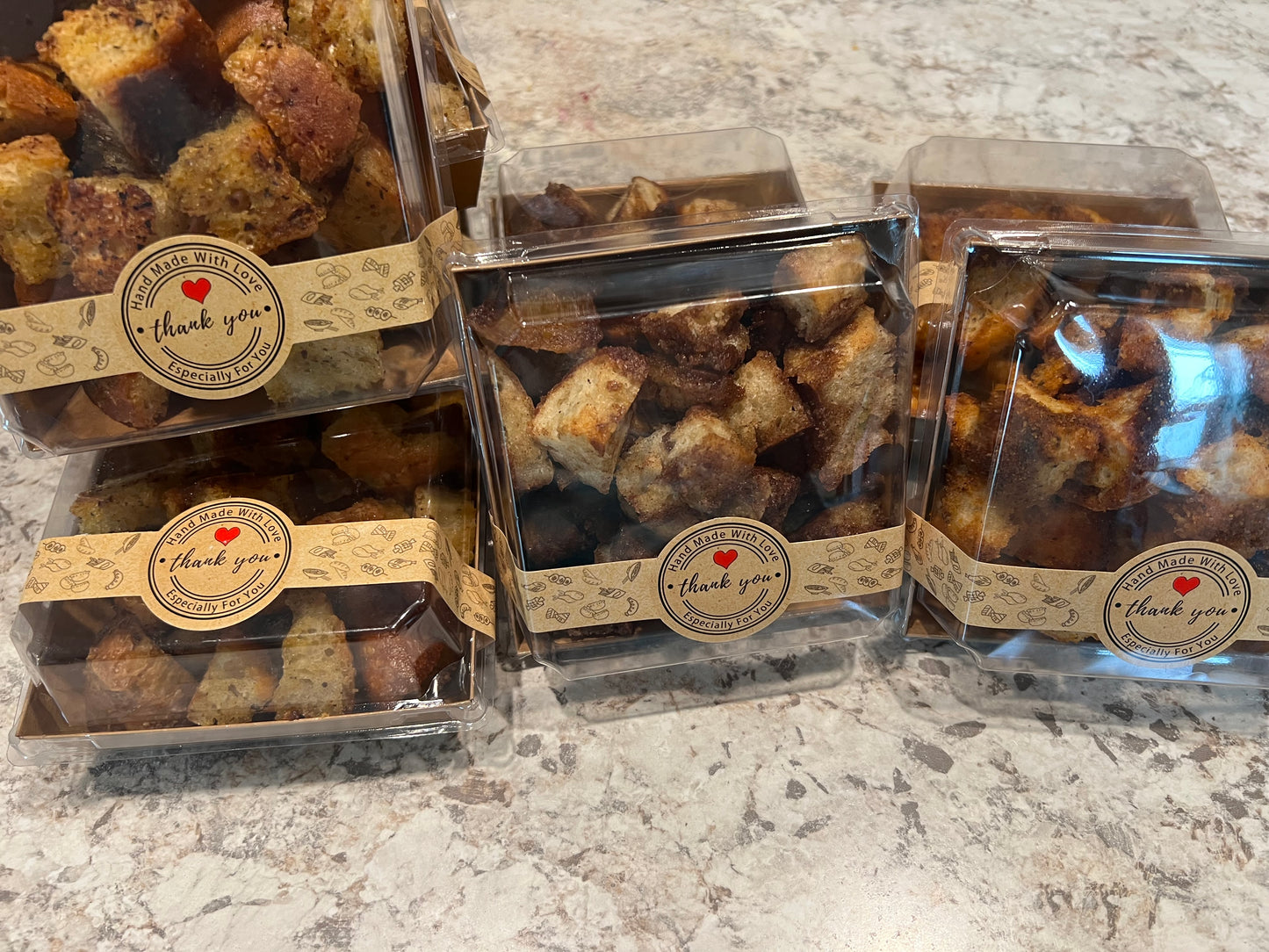 Old Bay Sourdough Croutons
