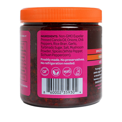 Mr Bing Chili Crisp 7 oz - Spicy