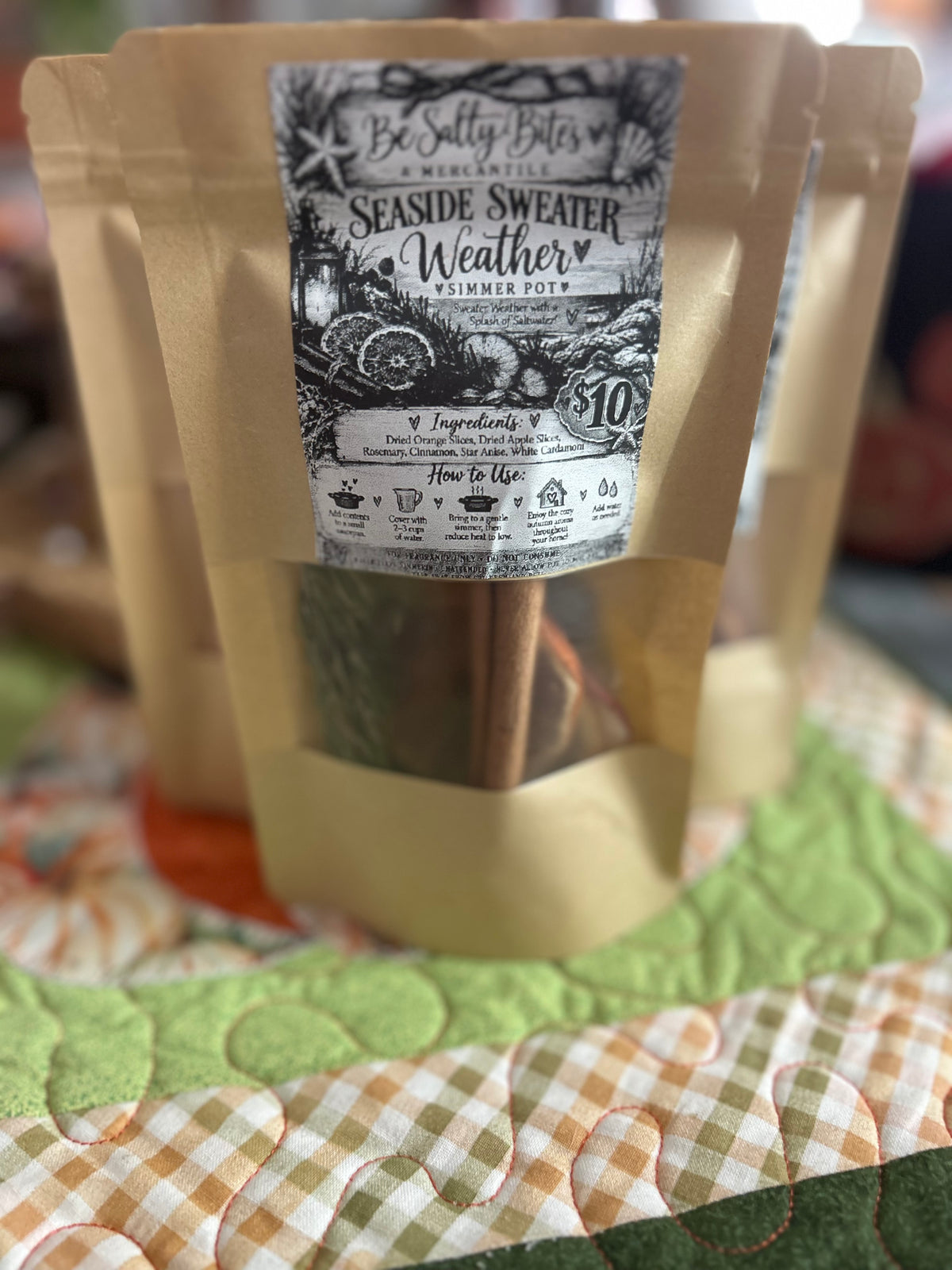 Seaside Sweater Weather- Simmer Pot