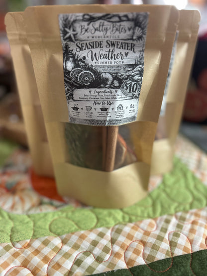Seaside Sweater Weather- Simmer Pot