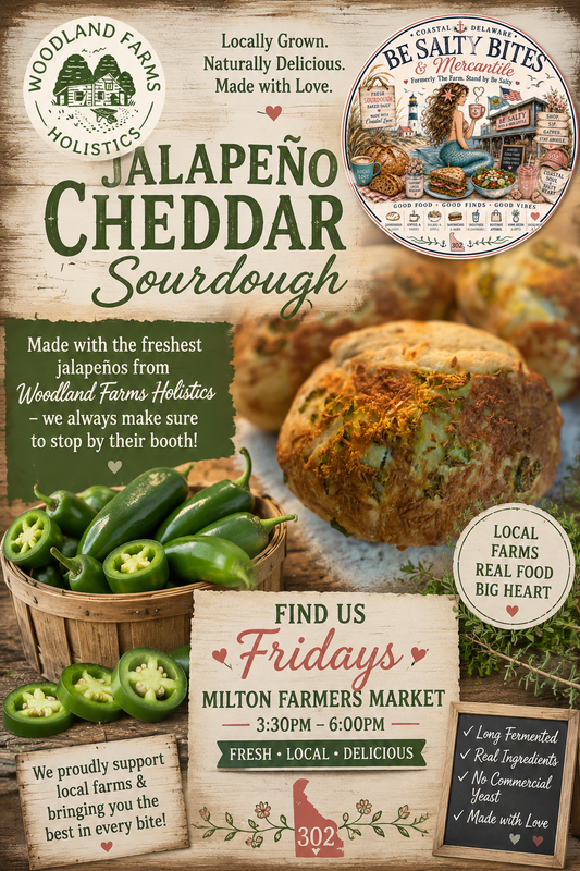 Jalapeño Cheddar Dourdough