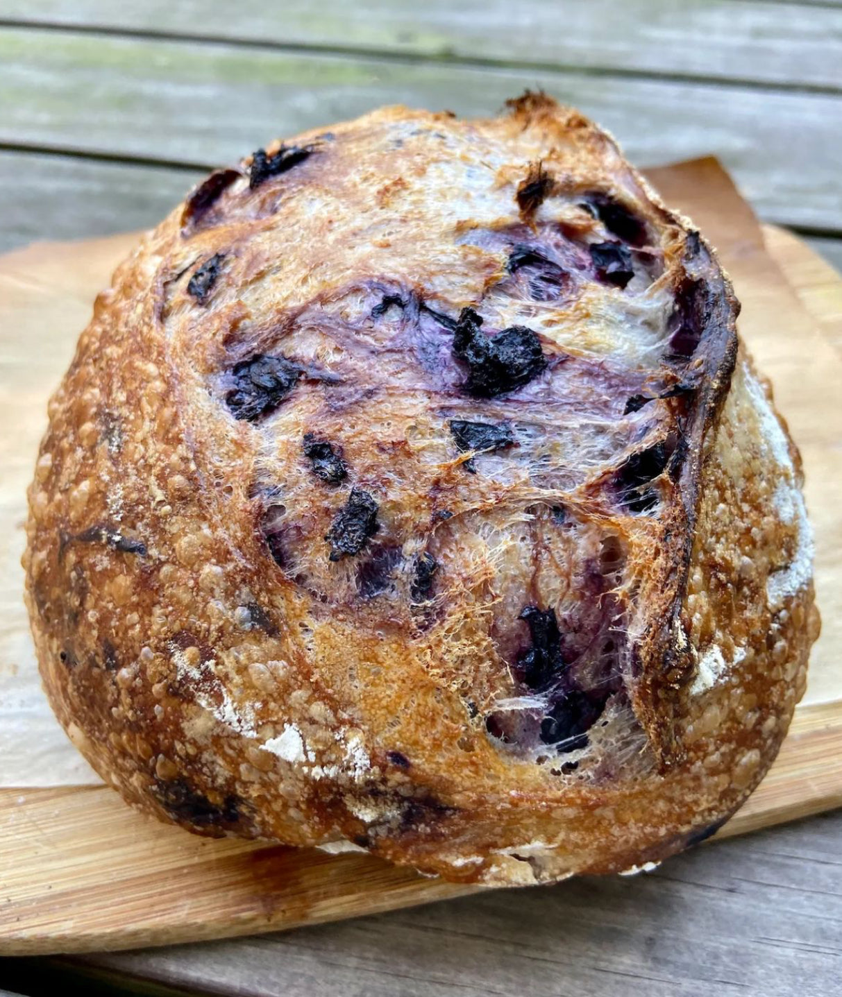 Blueberry Lemon Sourdough