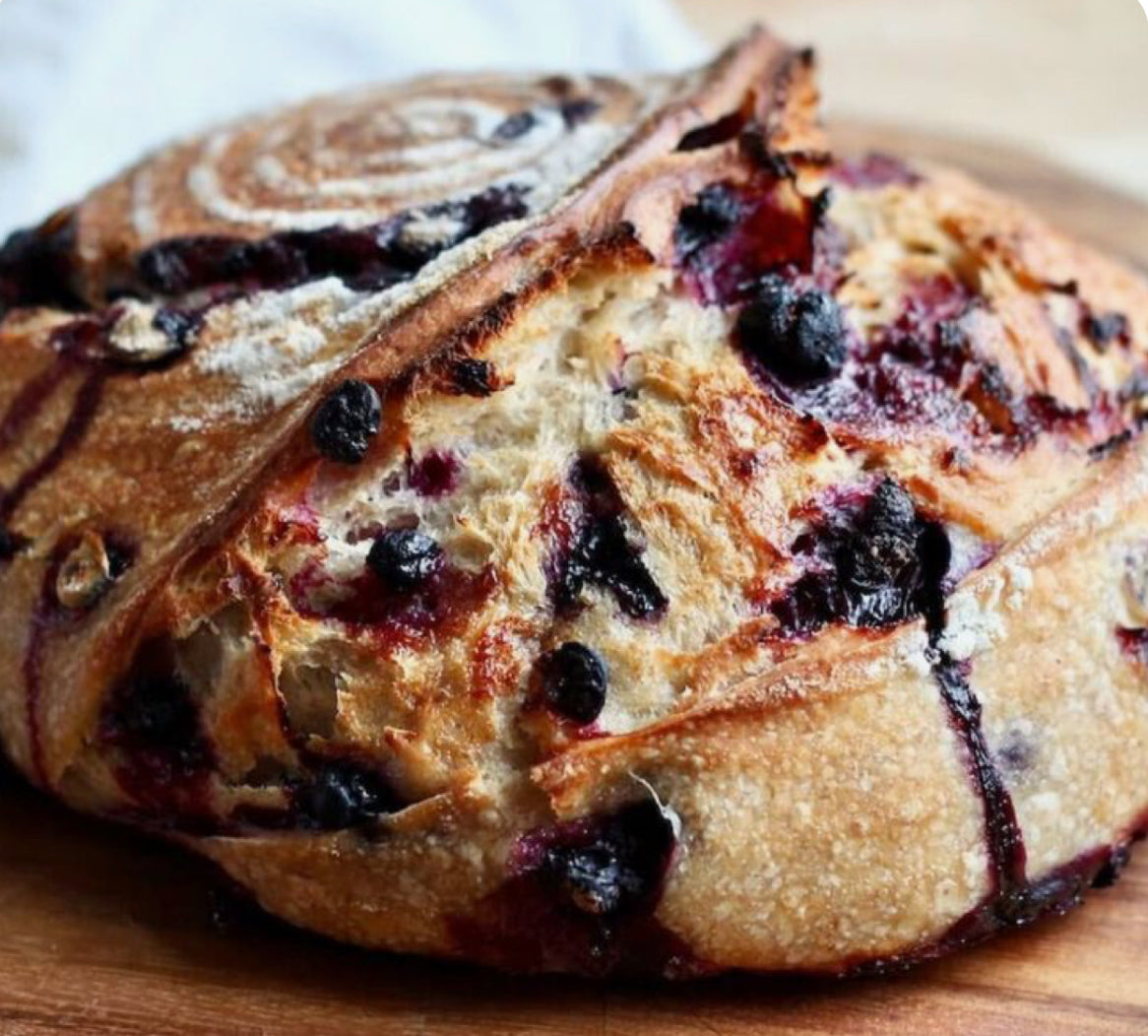 Blueberry Lemon Sourdough