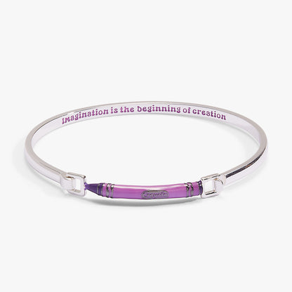 Crayola Purple Crayon Tension Bangle