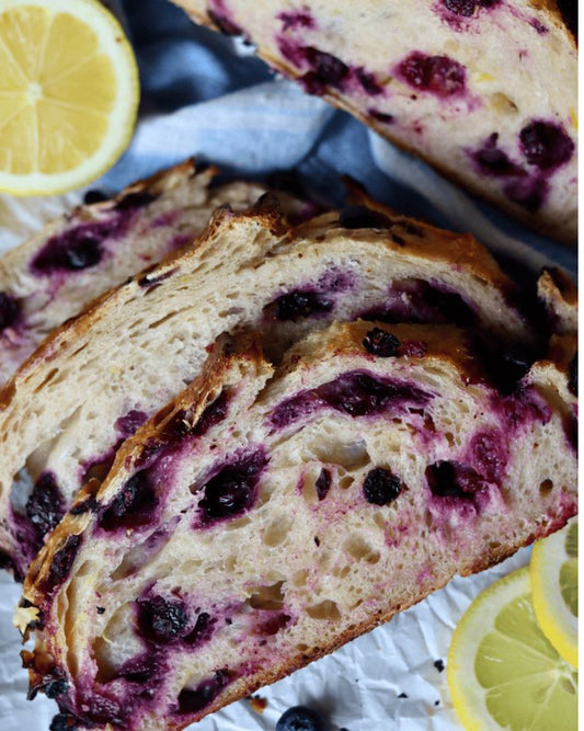 Blueberry Lemon Sourdough