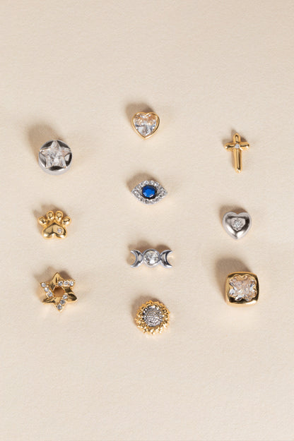Star of David Mini Stud Earrings