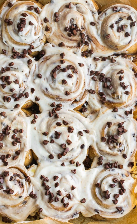 Jumbo Chocolate Chip Sweet Rolls