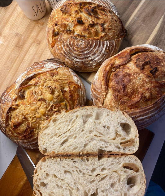 Garlic Parmesan  Artisan Sourdough