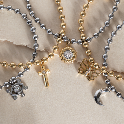 Evil Eye Ball Chain Bracelet