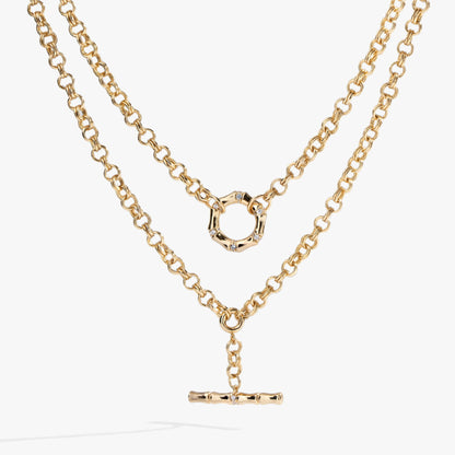 Bamboo Convertible Necklace or Bracelet