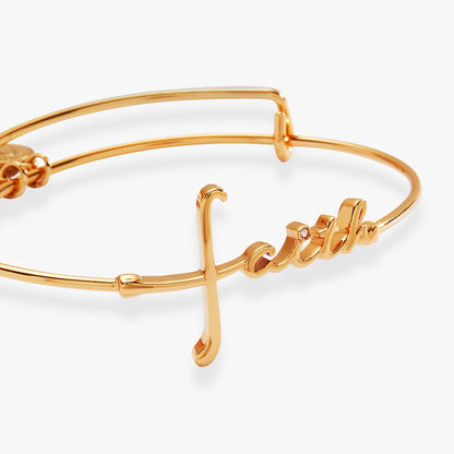 Faith In-Line Bracelet