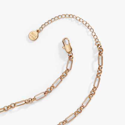 Puffy Heart Gemstone And Pearl Pendant Necklace