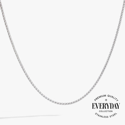 Wheat Chain Charm & Layering Necklace