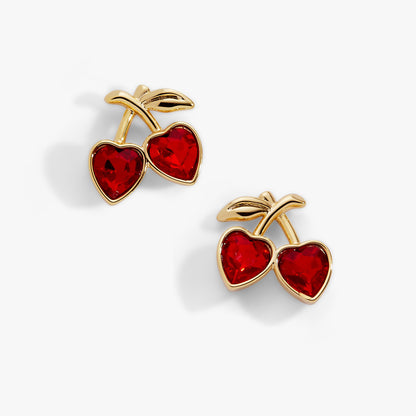 'My Cherry Amour' Stud Earrings