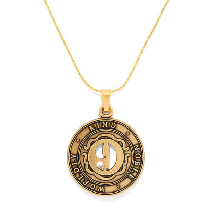 Number 9 Necklace, Expandable | Worldly, Kind, and Noble