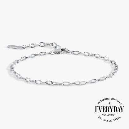 Everyday Paperclip Chain Bracelet